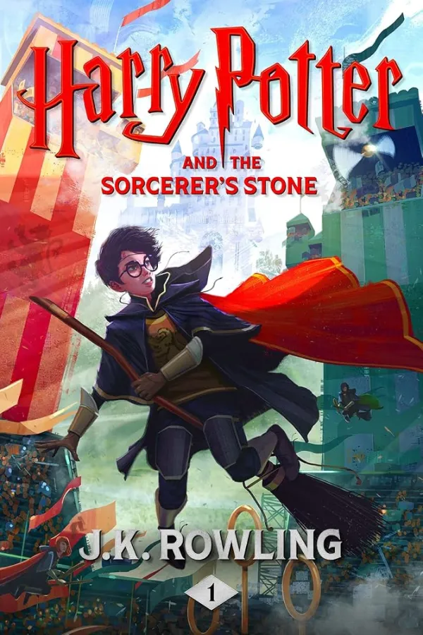 Harry Potter and the Sorcerer's Stone book cover