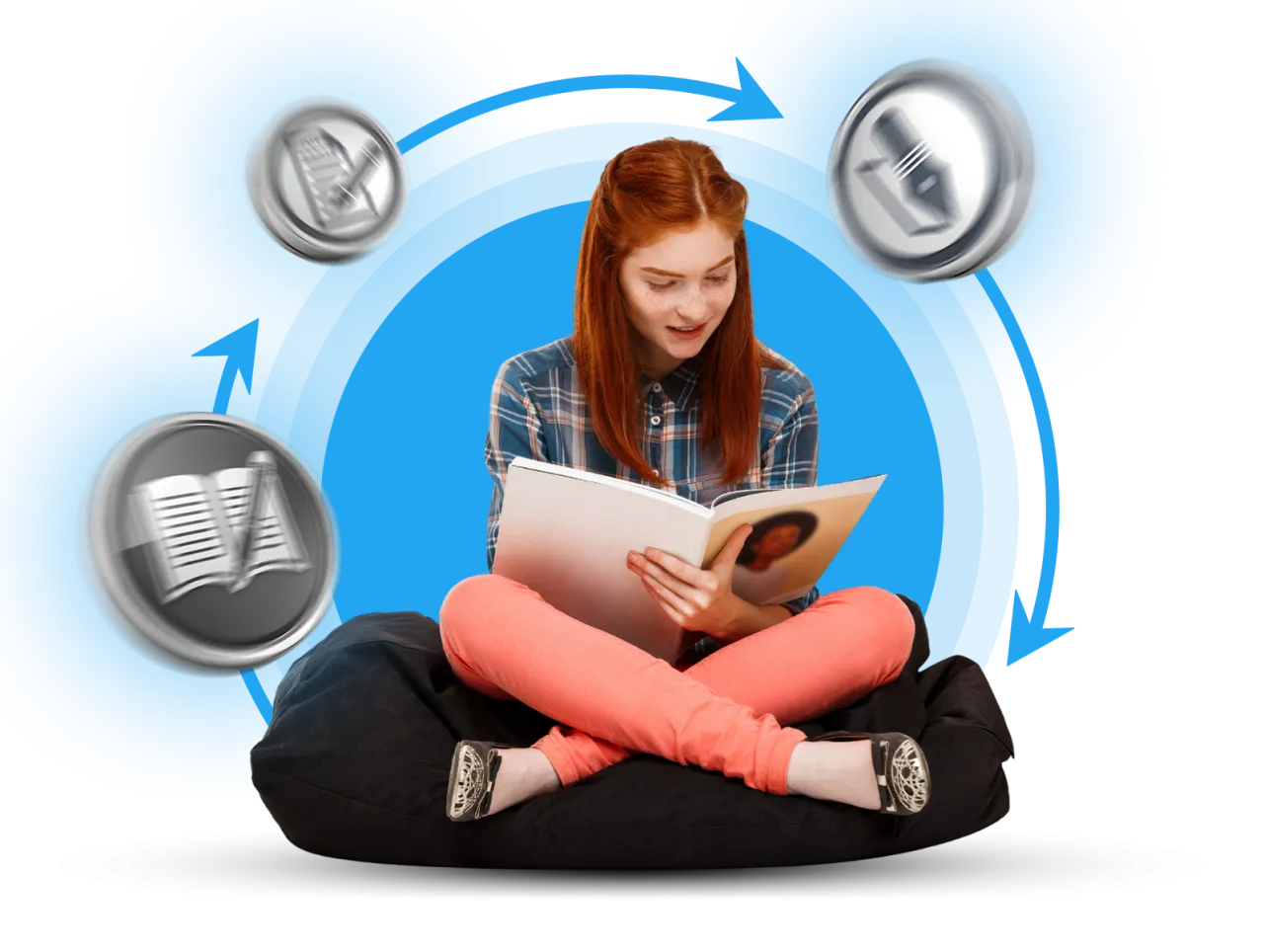 Author developing an idea into a published book